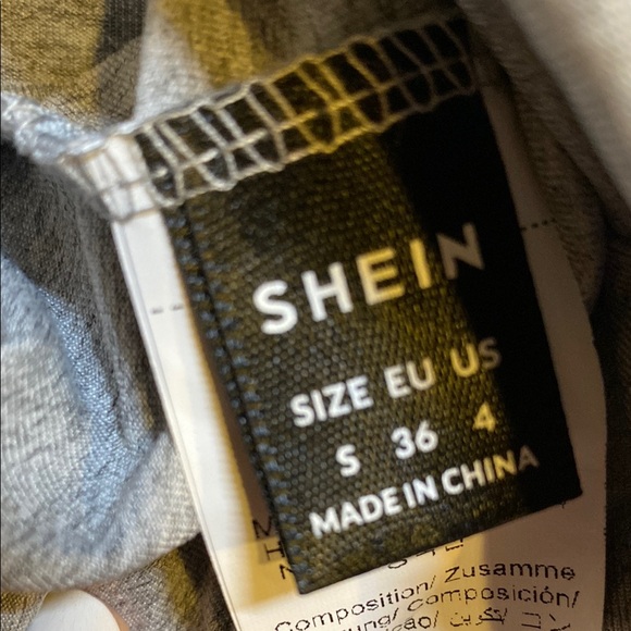 Grey Ruffle Hem Mini Skirt - Picture 2 of 3